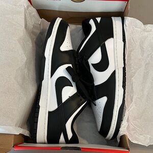Nike Dunk Low Retro Black and White Sneakers